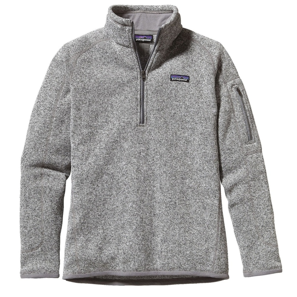 Patagonia women's 1/4 zip fleece pullover cute Med